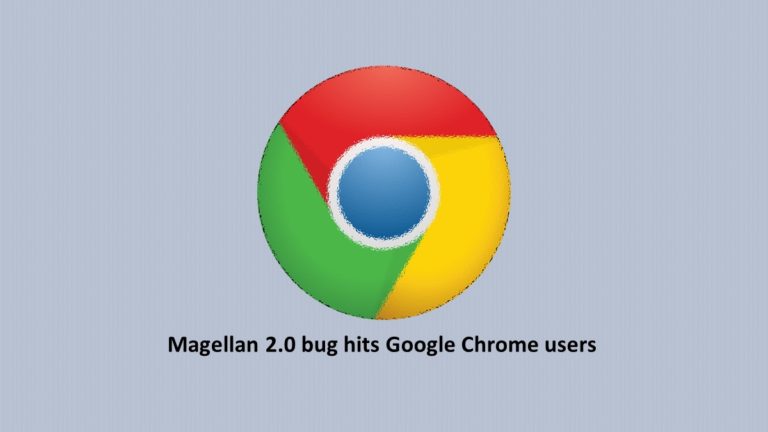 Magellan 2.0 bug