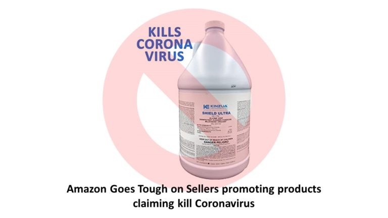 Amazon Coronavirus Killing Products