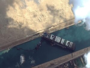 Suez Canal Ship
